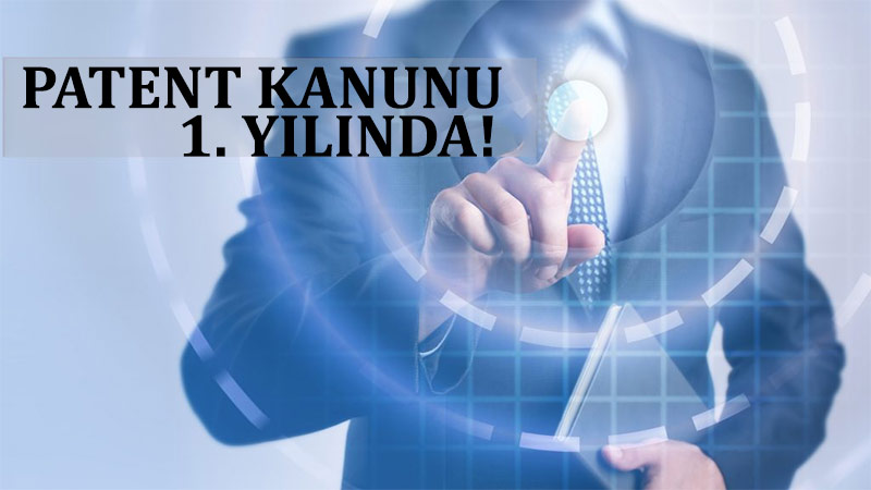 patent kanunu 1. yılında